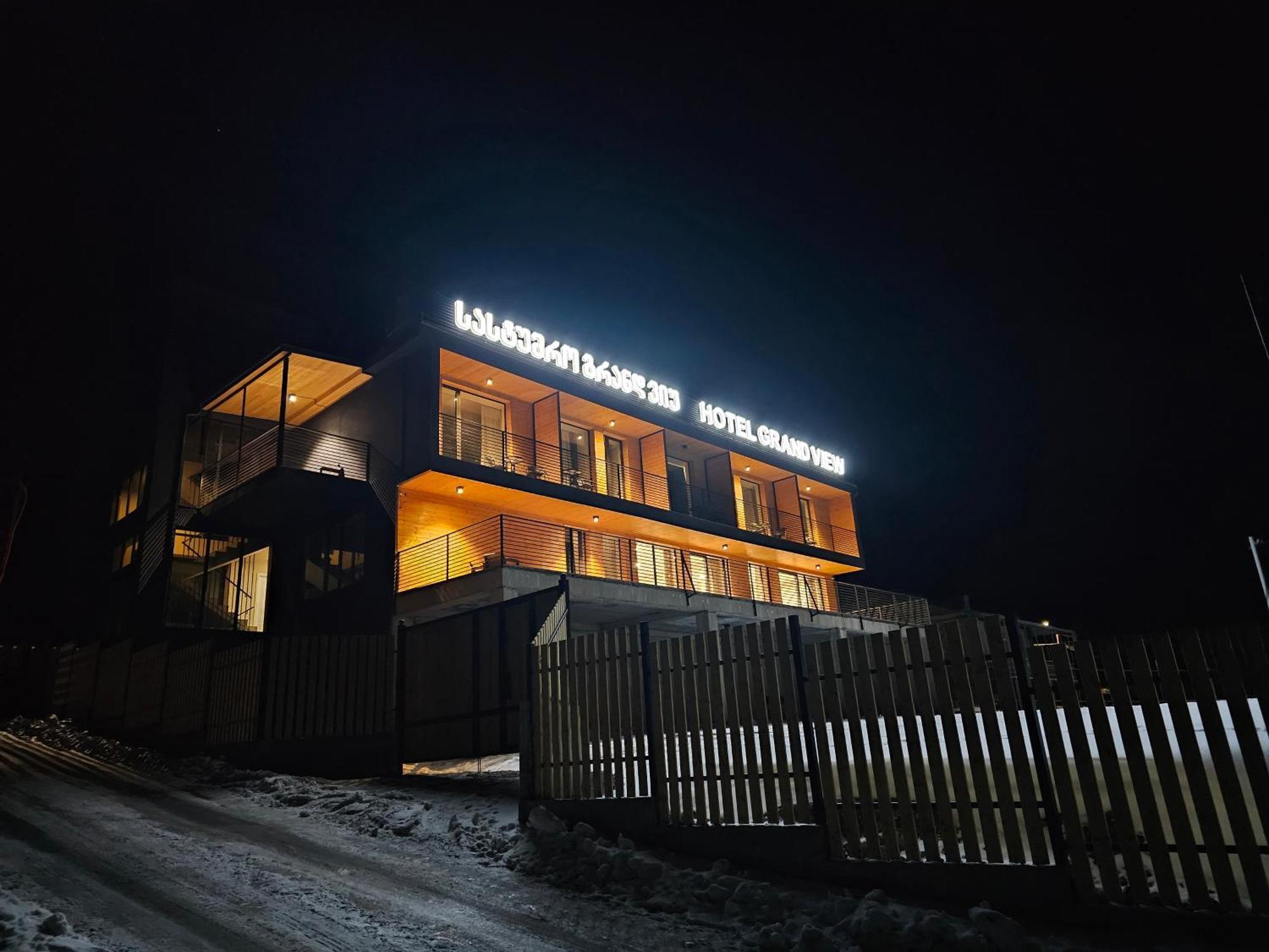 Kazbegi Hotel Grand View Экстерьер фото